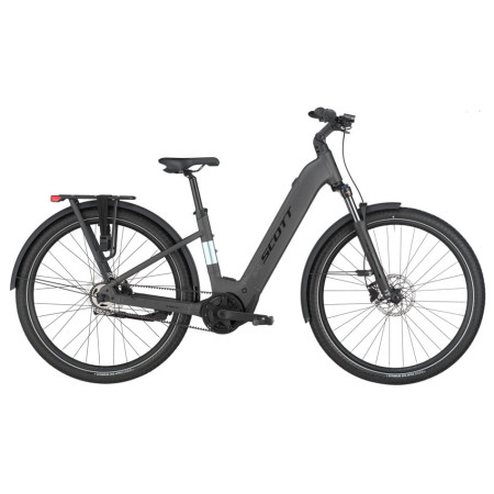 Bicicleta eléctrica SCOTT Sub 20 Belt Wave 2025 ANTRACITA S