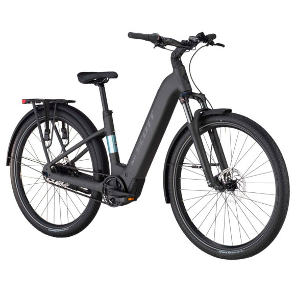 Bicicleta eléctrica SCOTT Sub 20 Belt Wave 2025 ANTRACITA S