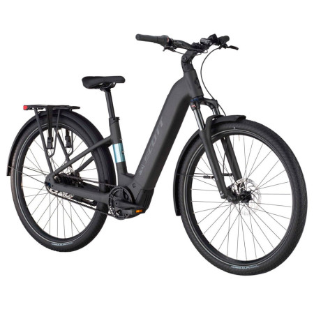 Bicicleta elétrica SCOTT Sub 20 Belt Wave 2025 ANTRACITE S