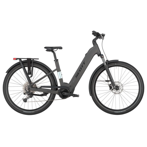 Bicicleta eléctrica SCOTT Sub 30 Wave 2025 ANTRACITA S