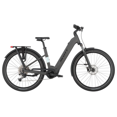 Vélo électrique SCOTT Sub 30 Wave 2025 ANTHRACITE S