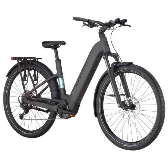 Bicicleta eléctrica SCOTT Sub 30 Wave 2025 ANTRACITA S