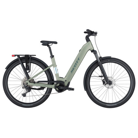 Bicicleta elétrica SCOTT Sub 30 Wave 2025 ANTRACITE S