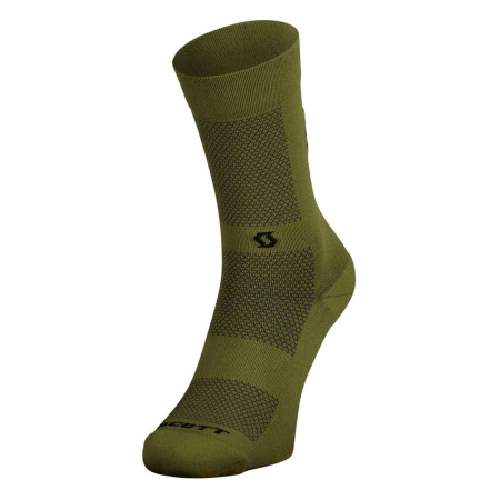 Chaussettes SCOTT Full Send Crew VERT S