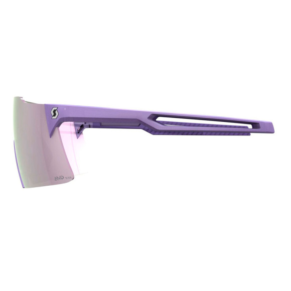 SCOTT Stride Swish Purple AMP Lavender Chrome S3 Goggles 