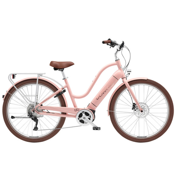 Bicicleta elétrica ELECTRA Townie Path Go 10D Step Thru 2025 BRANCO M