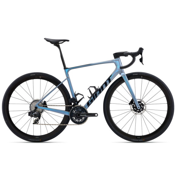 Bicicleta GIANT Defy Advanced SL 1 2025 PLATA XS