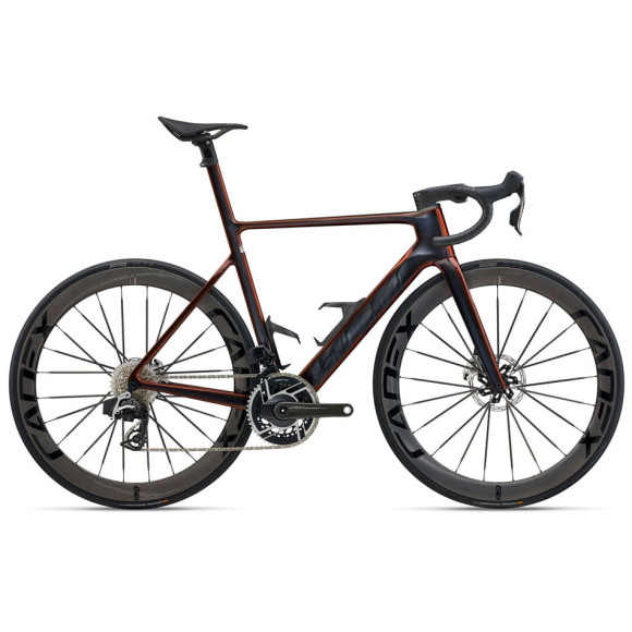 Bicicleta GIANT Propel Advanced SL 0 RED 2025 MARROM XS