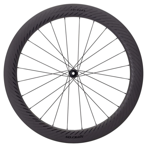 Roda Dianteira SYNCROS Capital 1.0 Aero 60mm 700c preto 