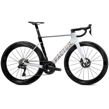 Bicicleta FACTOR Ostro VAM Ultegra Di2 BRANCO 54