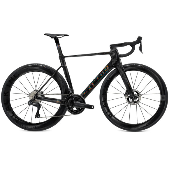 Bicicleta FACTOR Ostro VAM Ultegra Di2 BRANCO 54