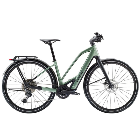 Vélo électrique TREK FX+ 7 Mid-step 2025 BLEU S