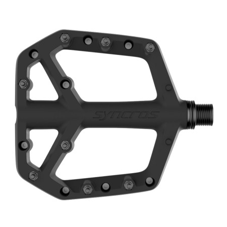 SYNCROS Flat Squamish IV Large Black Pedals 