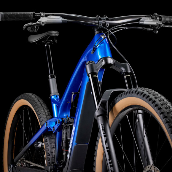 2025 TREK Fuel EXe 9.8 GX AXS T-Type Electric Bike BLUE L