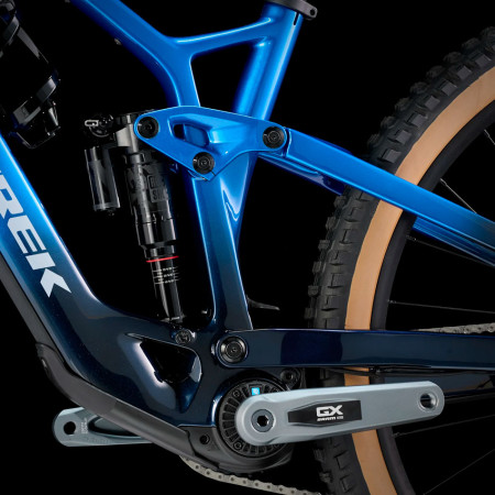 2025 TREK Fuel EXe 9.8 GX AXS T-Type Electric Bike BLUE L