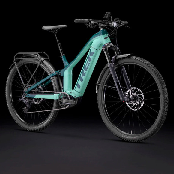 TREK Powerfly FS 4 Equipped Gen 3 2024 Electric Bike TURQUOISE S