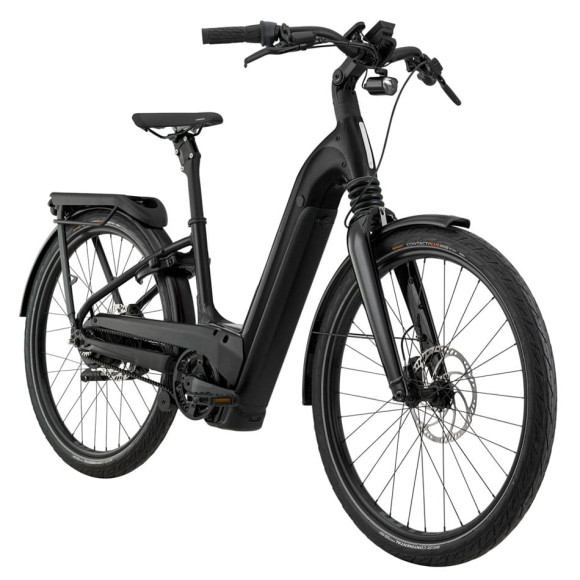 Bicicletta elettrica CANNONDALE Mavaro Neo 1 con passo basso NEGRO SM