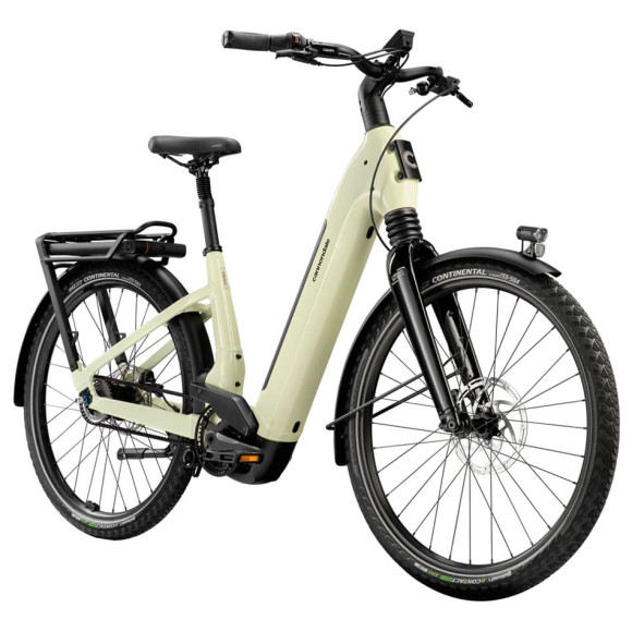 Bicicletta elettrica CANNONDALE Mavaro 2 con passo basso NEGRO S