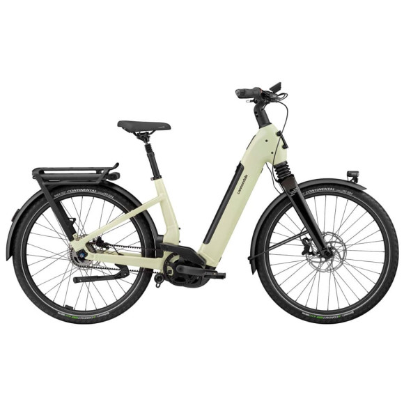 Bicicletta elettrica CANNONDALE Mavaro 2 con passo basso NEGRO S