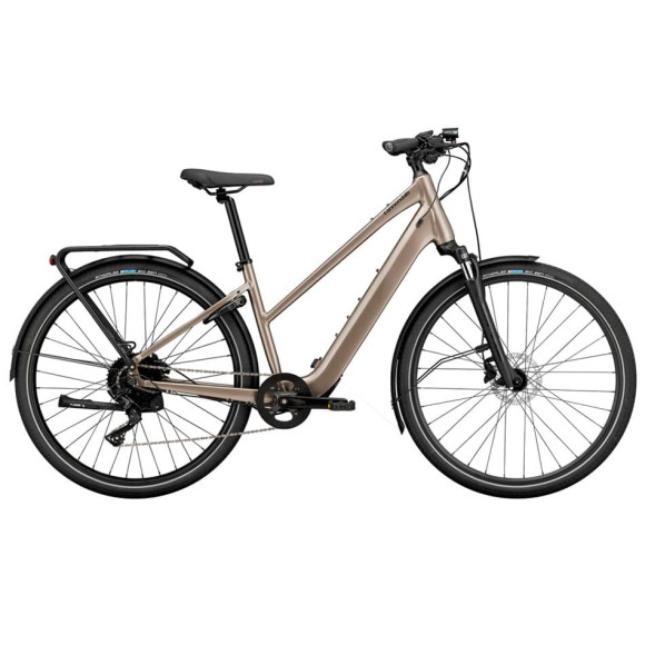 Bicicleta elétrica CANNONDALE Mavaro Neo SL 1 StepThru PRATA M