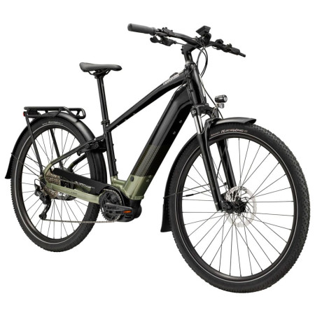 Bicicleta elétrica CANNONDALE Tesoro Neo X 2 OLIVA L