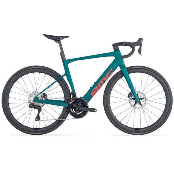 Bicicleta BMC Roadmachine 01 AMP ONE 2024 VERDE 56