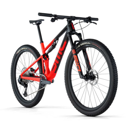 Bicicleta BMC Fourstroke 01 DOIS 2024 VERMELHO PRETO M