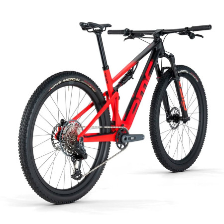 Bicicleta BMC Fourstroke 01 DOIS 2024 VERMELHO PRETO M