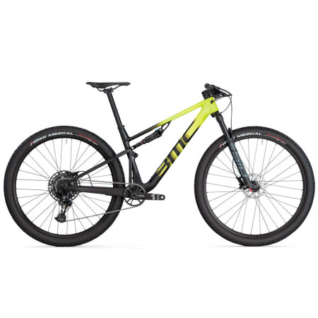 Bicicleta BMC Fourstroke FOUR 2024 PRETO AMARELO M