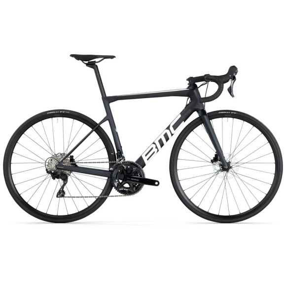 Bicicleta BMC Teammachine SLR FIVE 2024 PRETO BRANCO 56