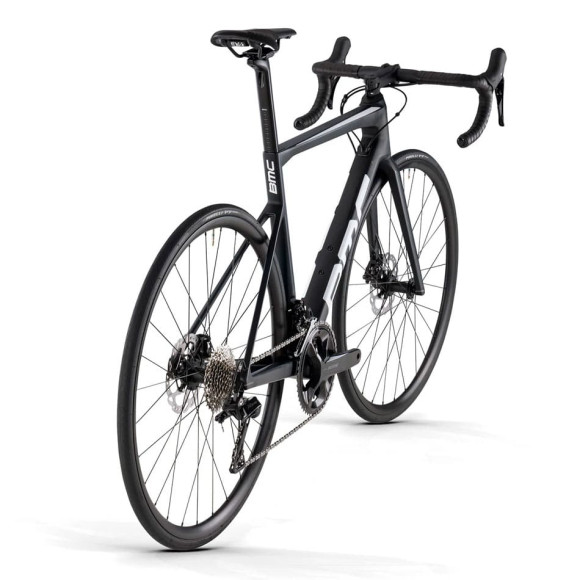 Bicicleta BMC Teammachine SLR FIVE 2024 PRETO BRANCO 56