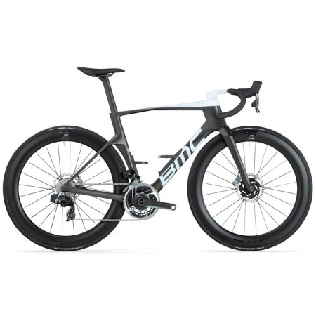 Bicicleta BMC Teammachine R 01 LTD 2024 PRETO BRANCO 47