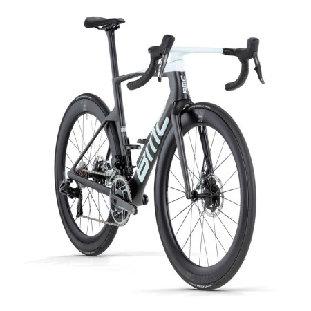 Bicicleta BMC Teammachine R 01 LTD 2024 PRETO BRANCO 47