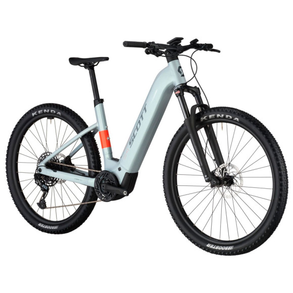 Bicicleta eléctrica SCOTT Aspect Eride 910 Wave 2025 GRIS S