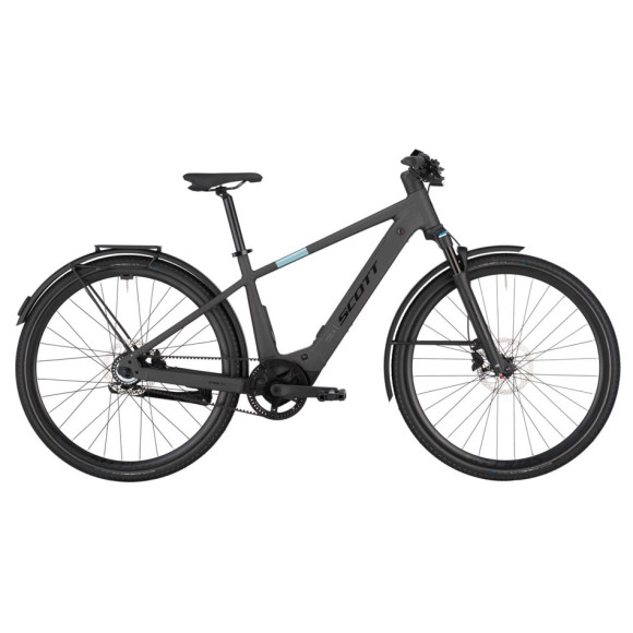 SCOTT Passage 10 Belt Electric Bike 2025 ANTHRACITE S