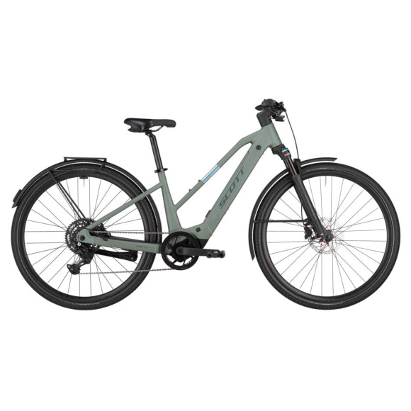 Bicicleta eléctrica SCOTT Passage 30 Slope 2025 OLIVA S