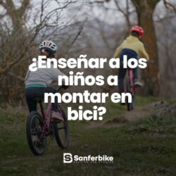 Enseñar a los niños a montar en bici