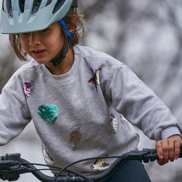 Enseñar a los niños a montar en bici